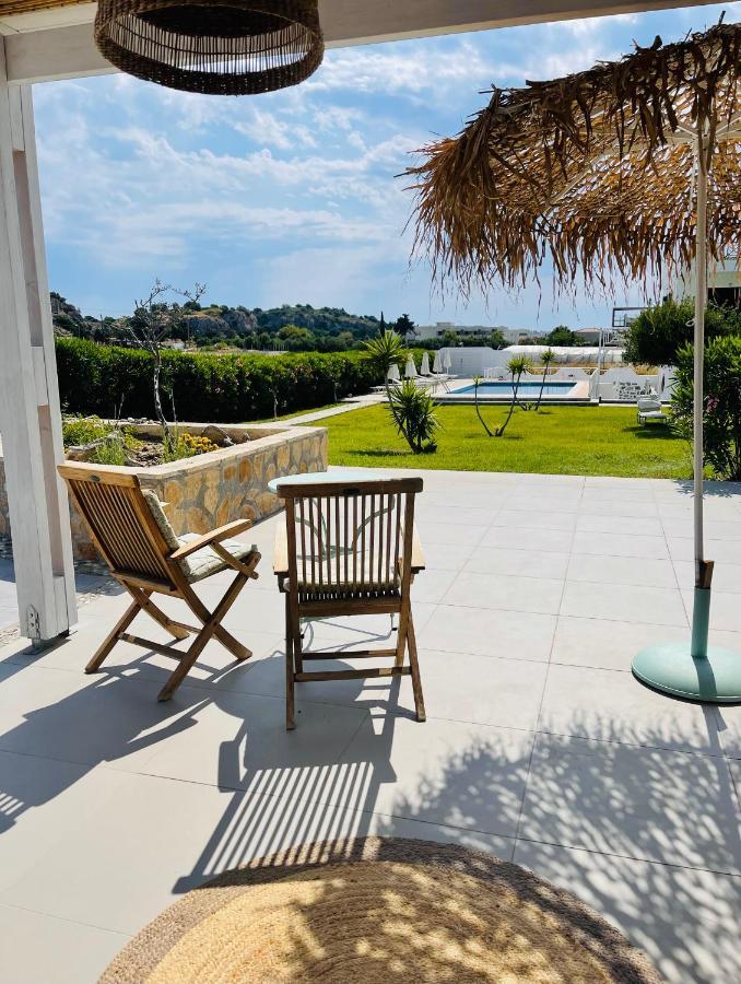 Villa Rizia Kolymbia Esterno foto