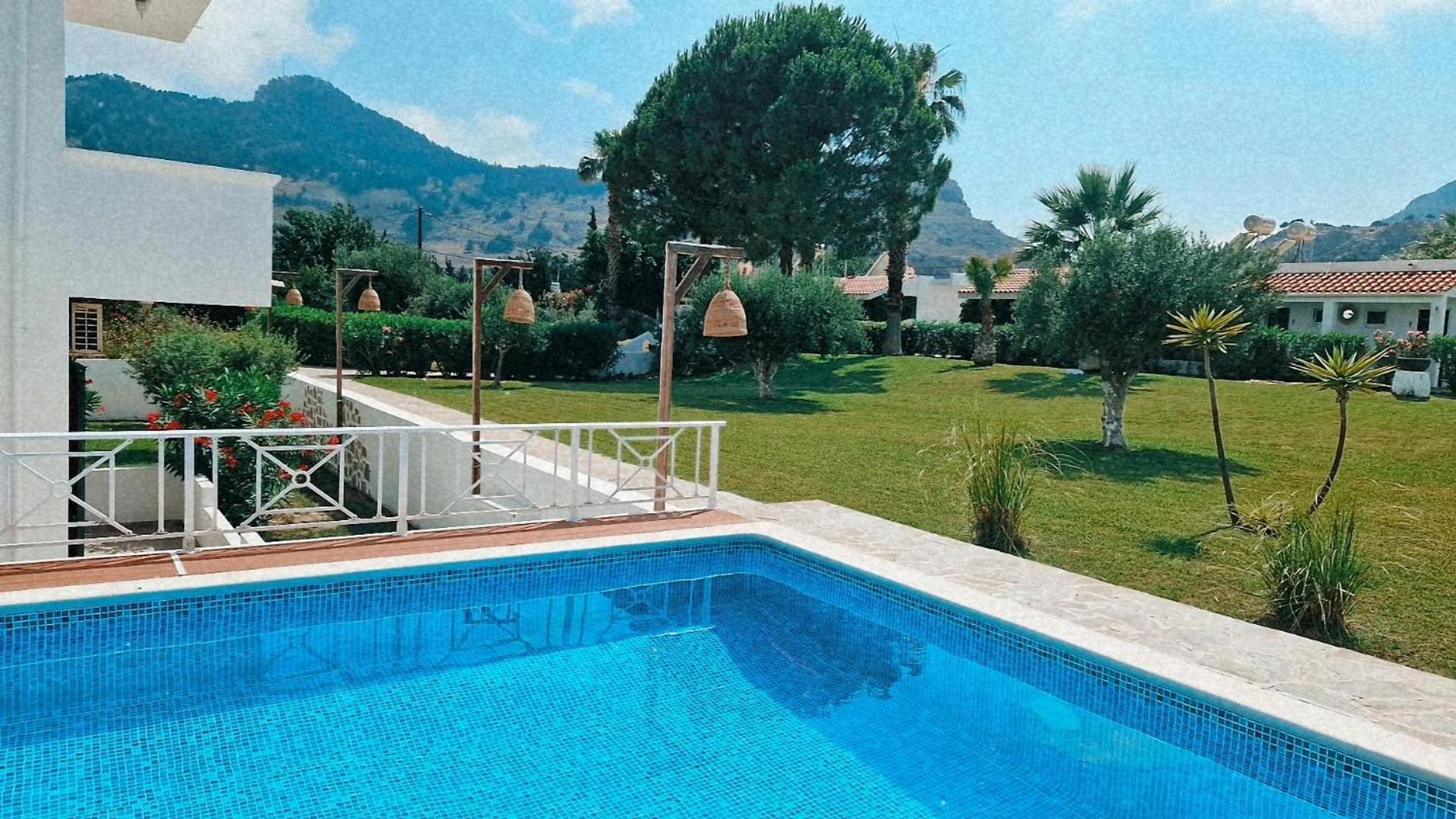 Villa Rizia Kolymbia Esterno foto